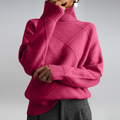Pull col roulé doux et confortable