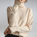 Pull col roulé doux et confortable