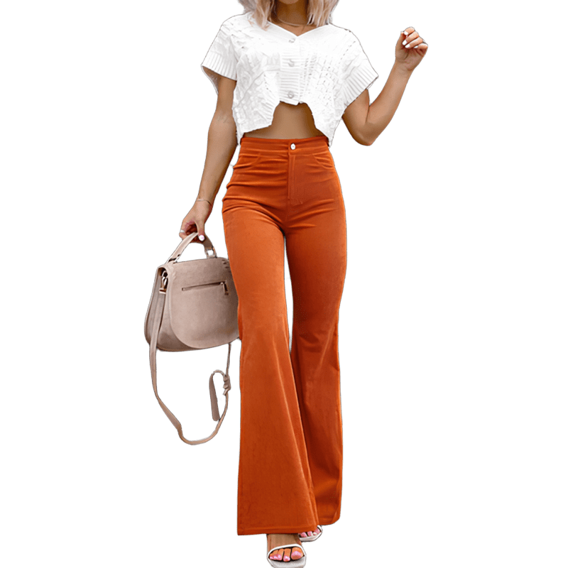 Pantalon évasé style Vogue - Oh La Belle