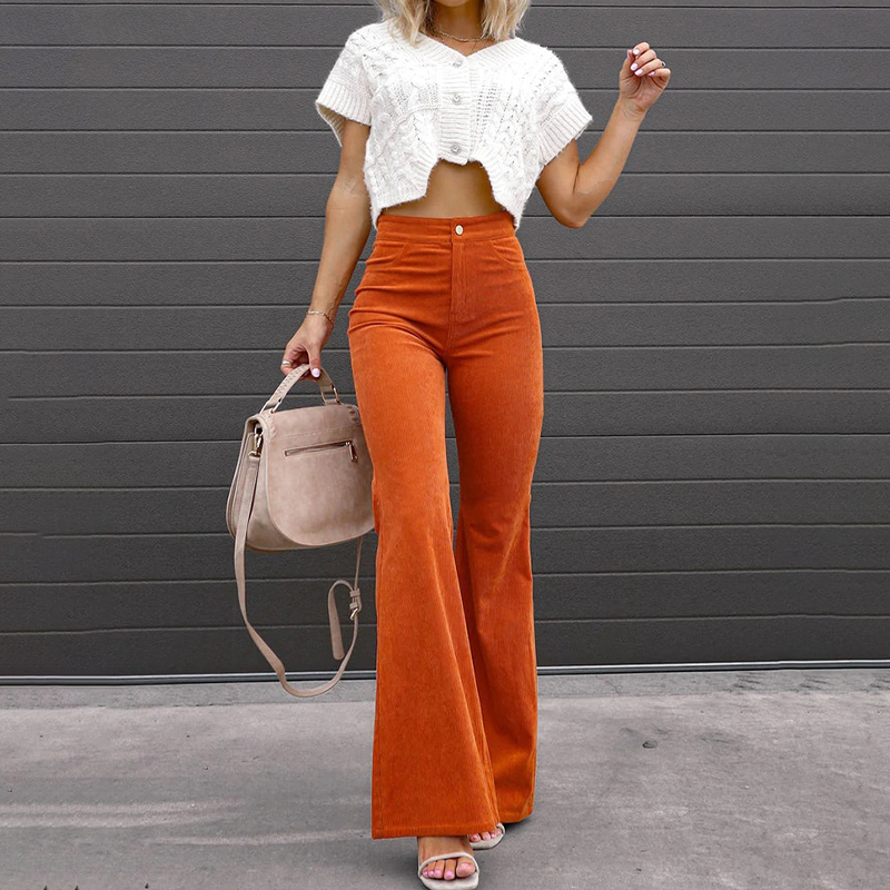 Pantalon évasé style Vogue - Oh La Belle